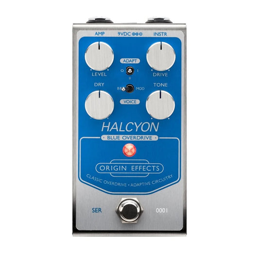 Origin Effects | Halcyon BLUE | Overdrive w/ Adaptive Circuitry | Inspired by Bluesbreaker