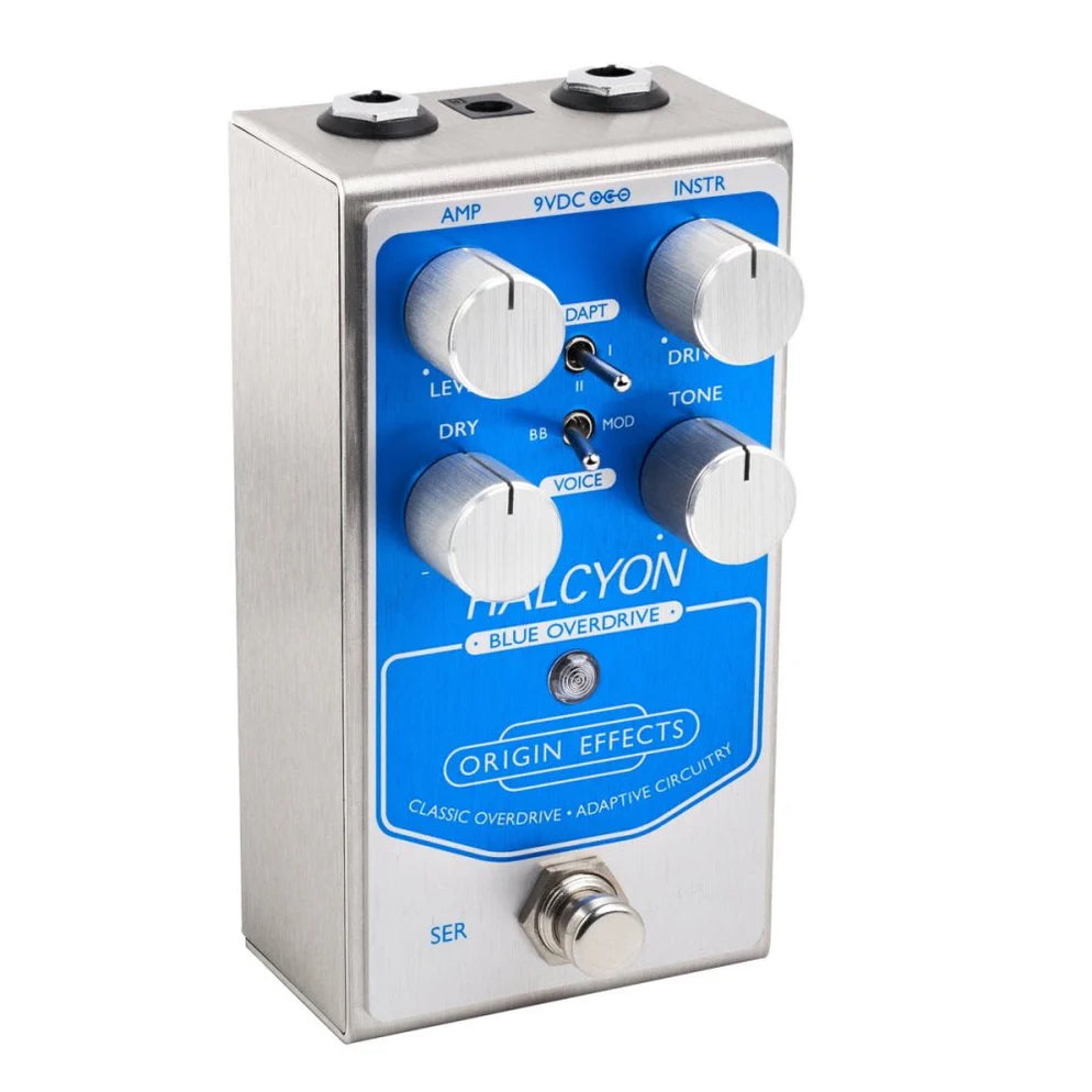Origin Effects | Halcyon BLUE | Overdrive w/ Adaptive Circuitry | Inspired by Bluesbreaker
