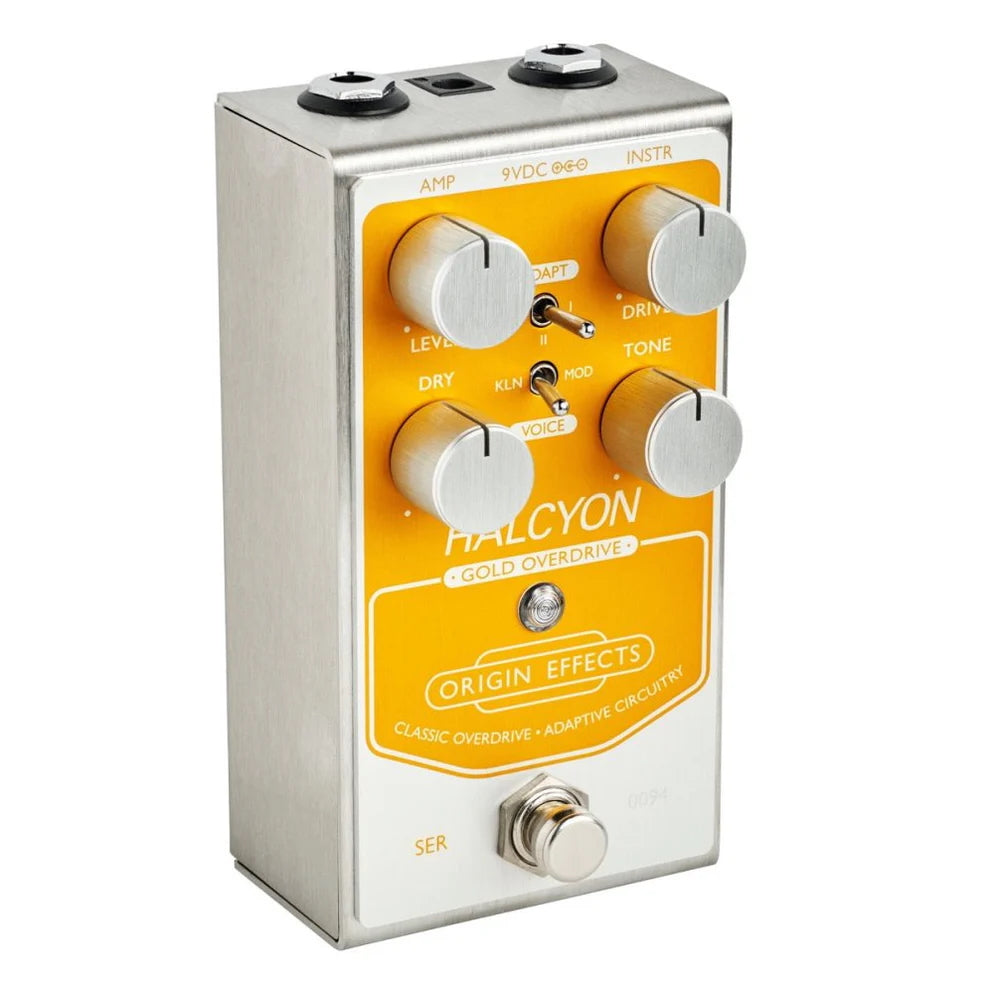 Origin Effects | Halcyon GOLD | Overdrive w/ Adaptive Circuitry | Inspired by Klon