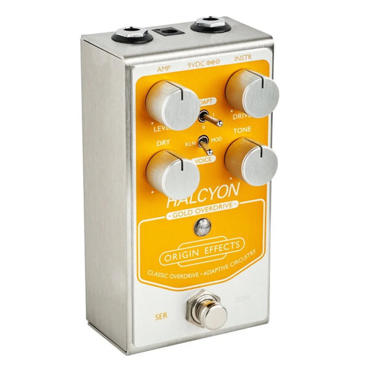 Origin Effects | Halcyon GOLD | Overdrive w/ Adaptive Circuitry | Inspired by Klon