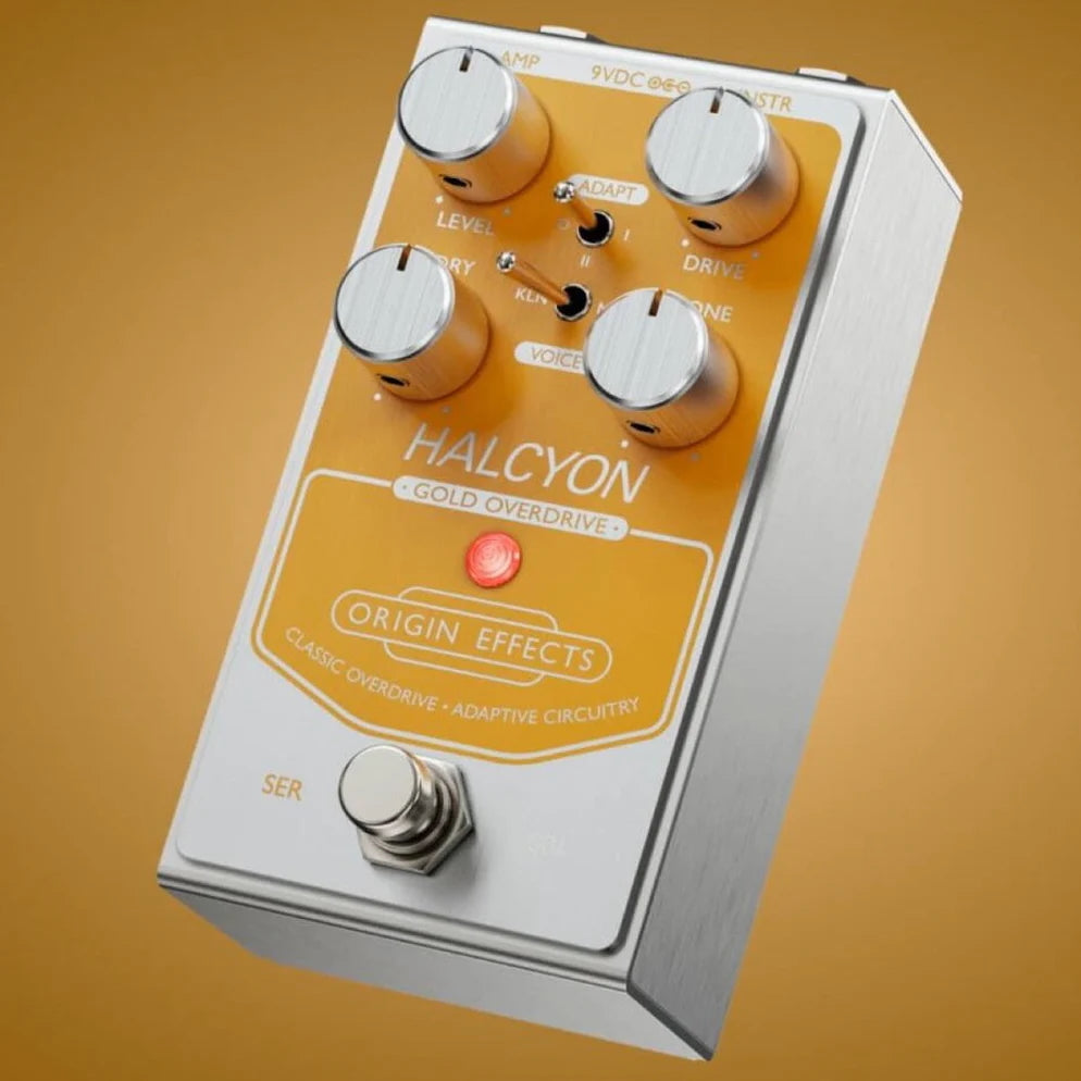 Origin Effects | Halcyon GOLD | Overdrive w/ Adaptive Circuitry | Inspired by Klon