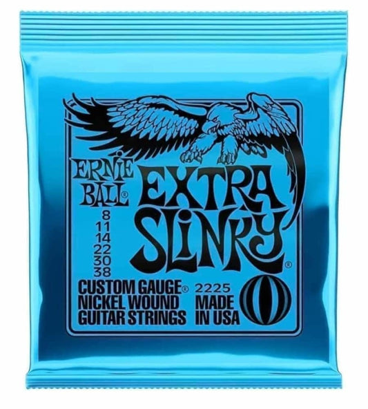 Ernie Ball 2225 Extra Slinky Nickel Wound Electric Guitar Strings - Single Pack