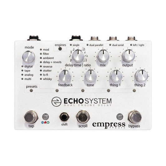 Empress Effects Echosystem - Dual Engine Delay
