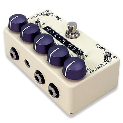 Red Witch Binary Star Chorus Vibrato Modulation Effect Pedal