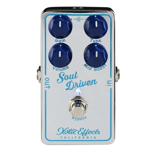 Xotic Soul Driven Overdrive Effect Pedal