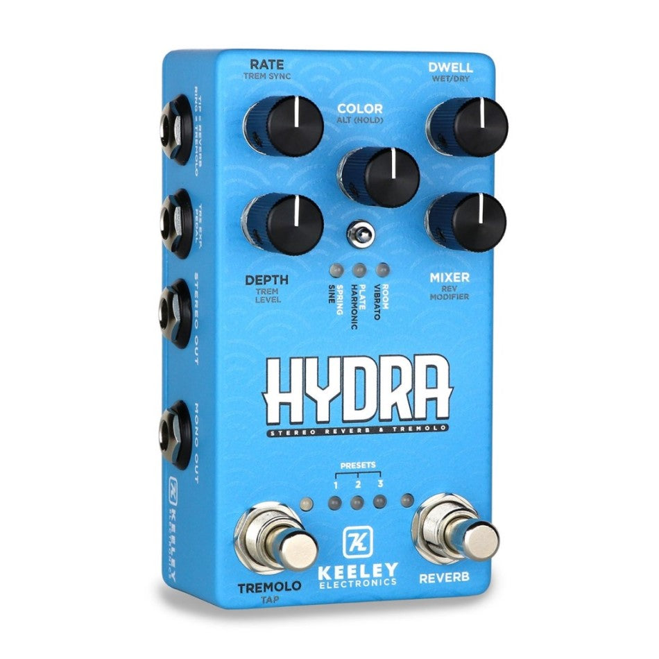 Keeley Hydra Stereo Reverb & Tremolo