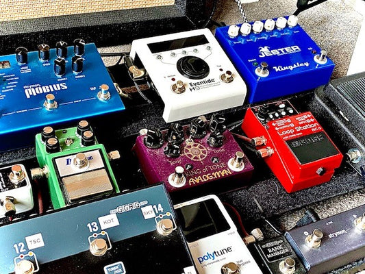 Effects Pedal Board for Guitar
