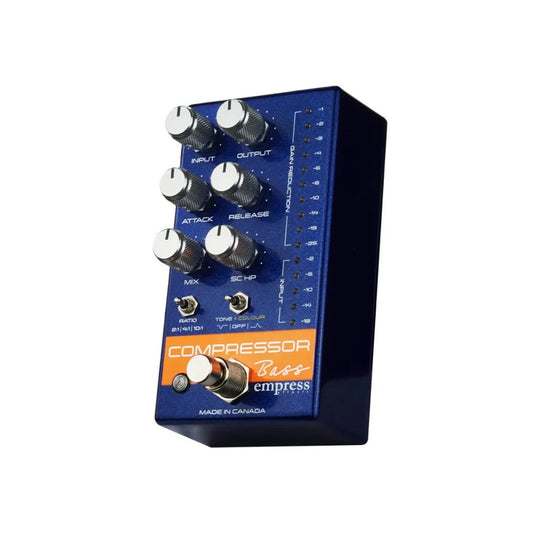 Empress Effects | Bass Compressor | w/ Sidechain | Blue Sparkle