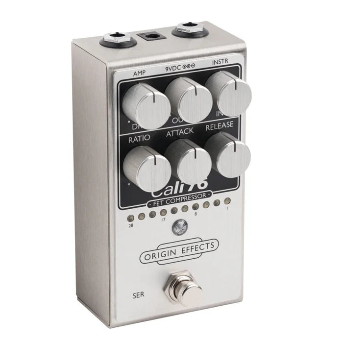 Origin Effects | Cali76 FET Compressor | Inspired by Urei 1176 | Silver