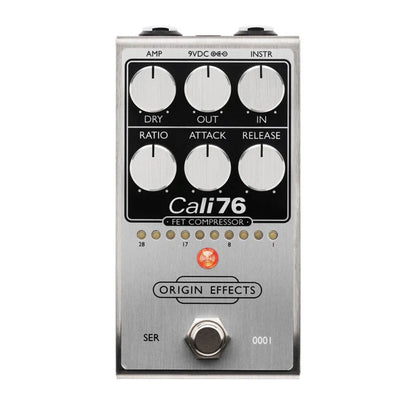 Origin Effects | Cali76 FET Compressor | Inspired by Urei 1176 | Silver