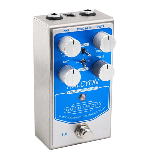 Origin Effects | Halcyon BLUE | Overdrive w/ Adaptive Circuitry | Inspired by Bluesbreaker