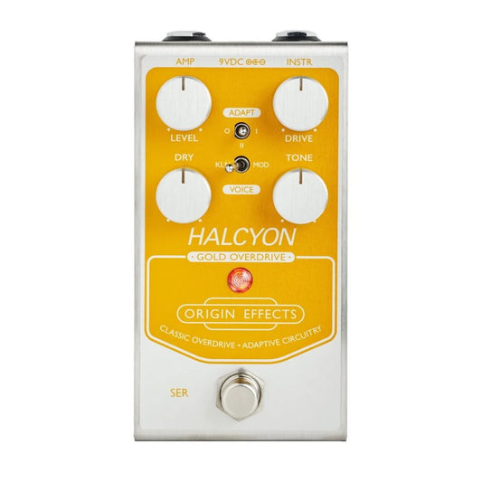 Origin Effects | Halcyon GOLD | Overdrive w/ Adaptive Circuitry | Inspired by Klon