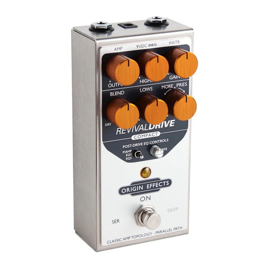 Origin Effects | RevivalDRIVE Compact Hot Rod | Amp in a Box Overdrive Pedal