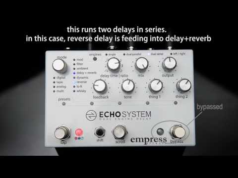 Amazon.com: Empress Effects Echosystem Delay Effect Pedal